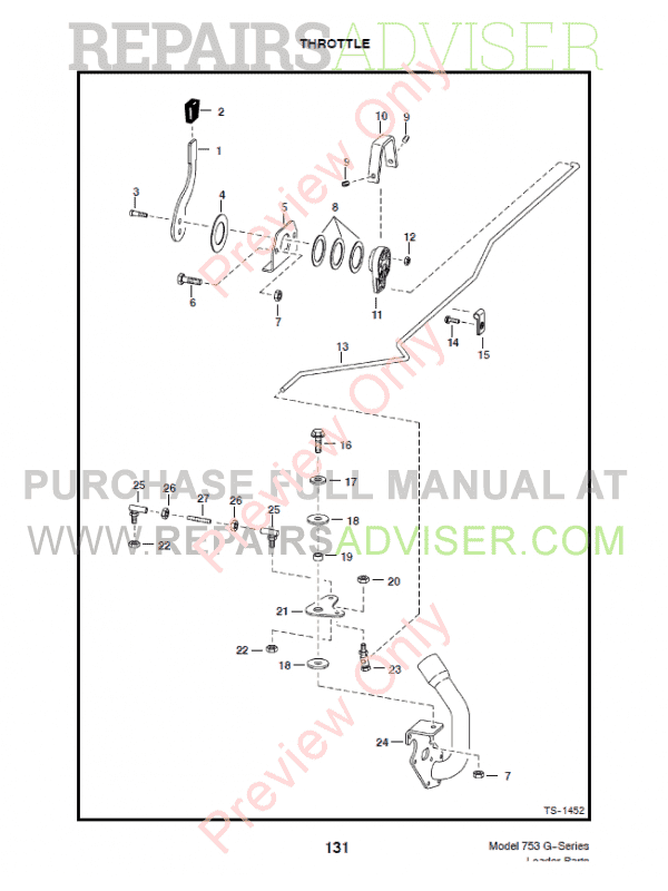 Bobcat 753 Parts Breakdown